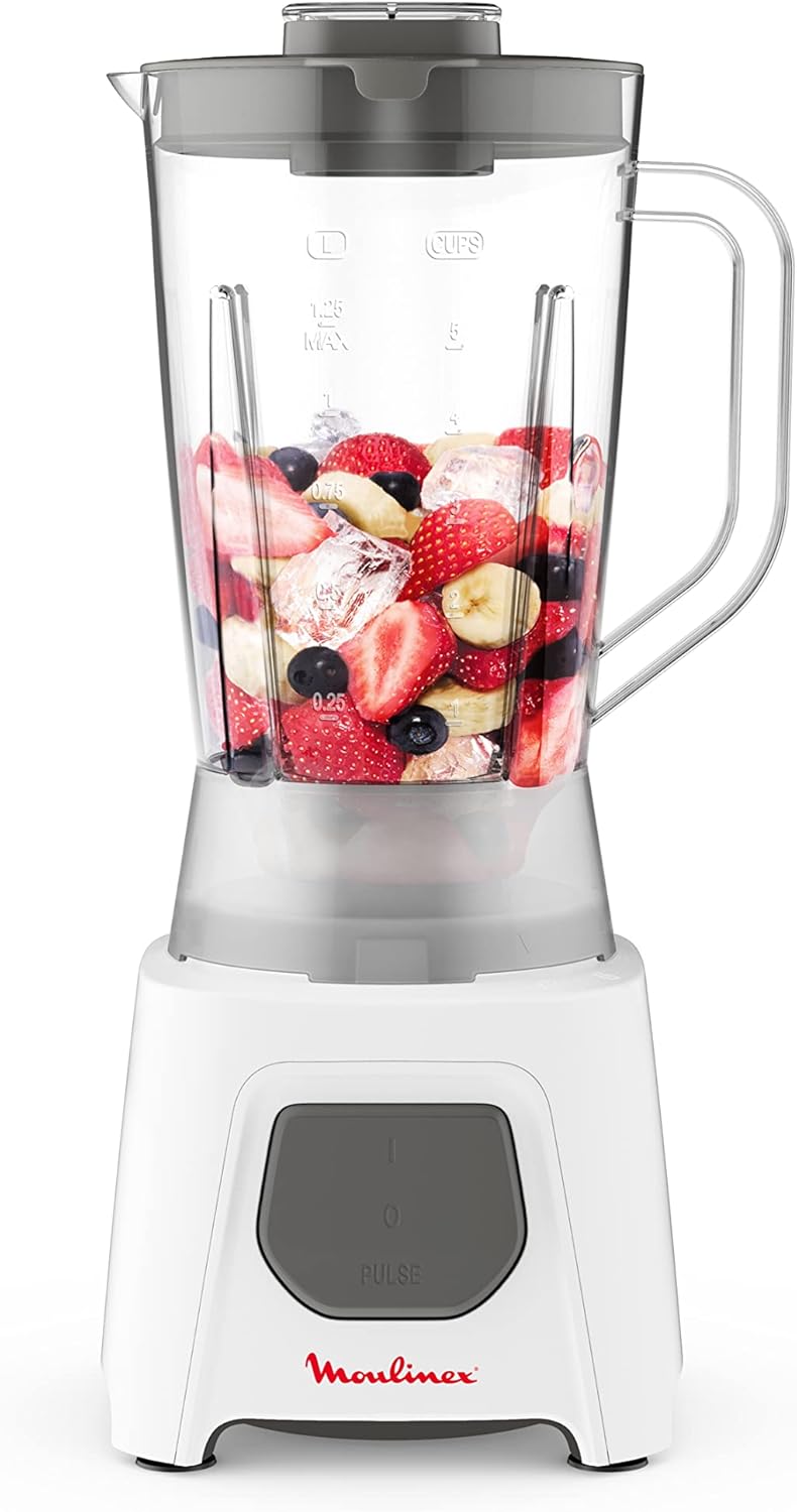 Moulinex Blendo Glass Blender 1.5 L with Pulse Function 450W Moulinex Blendo Glass Blender 1.5 L with Pulse Function 450W